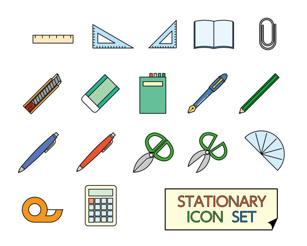 文具图标设置图片下载