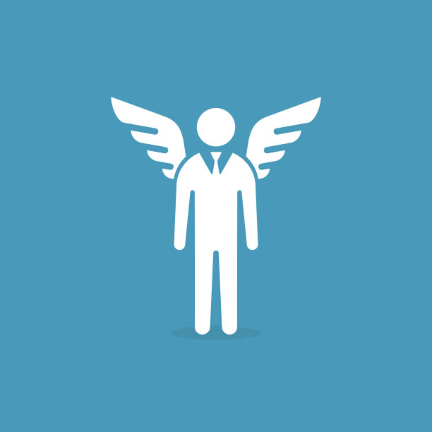 天使投资人，长着翅膀的商人偶像图片下载