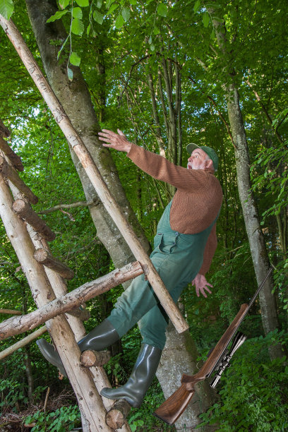 打猎事故。图片下载