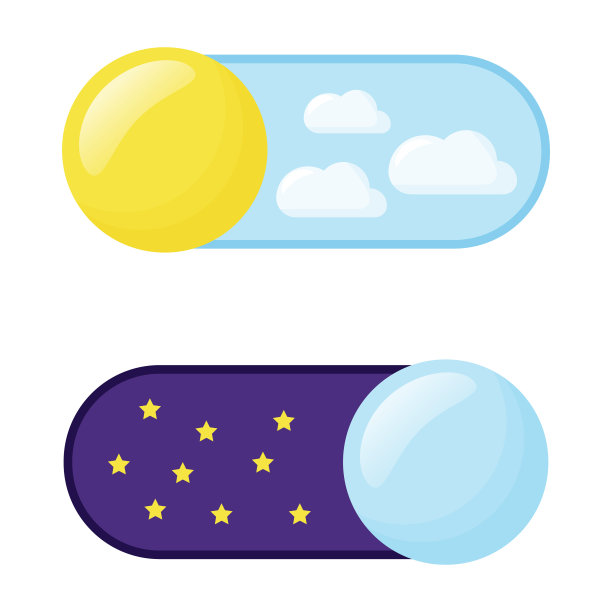 开、关拨动开关按钮亮、暗图片下载