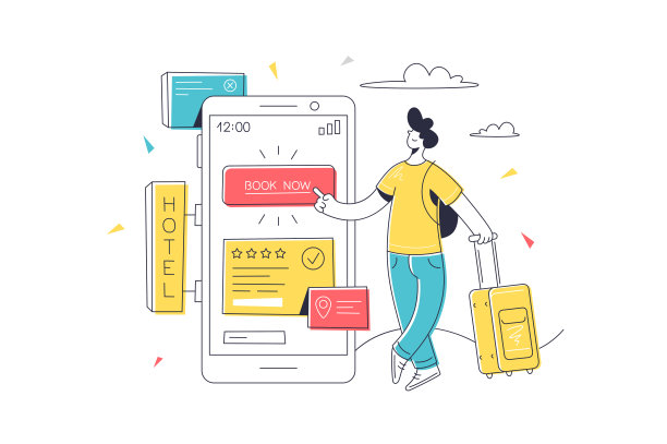 在网上预订酒店图片下载