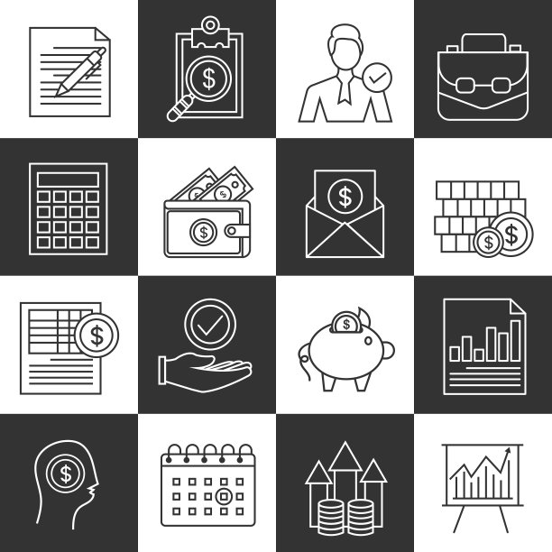 会计线图标设置图片下载