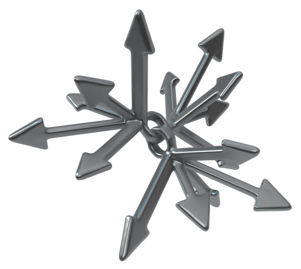 箭形金属连接接头图片下载