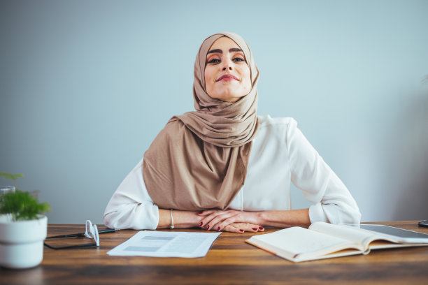 伊斯兰妇女的创业精神。图片下载