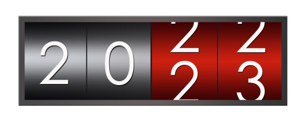 2022 2023倒数计时器隔离在白色背景。新年快乐，圣诞快乐图片下载