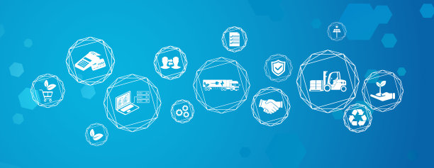 供应链管理。图片下载