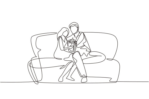 在家里连续画一条线图片下载