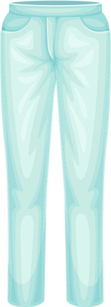 一双蓝色牛仔裤或长裤一样整洁而图片下载