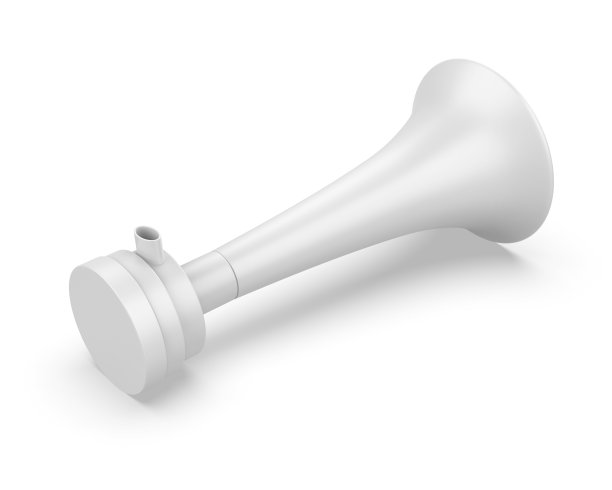 空白空气喇叭喇叭玩具模板。图片下载