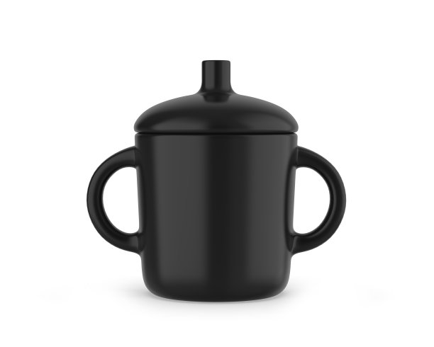 空白训练师Sipper杯婴儿。图片下载