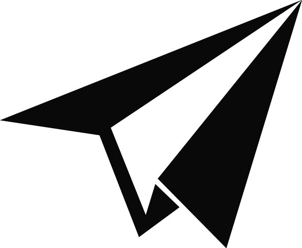 纸上黑色的平面图标孤立在白色上图片下载