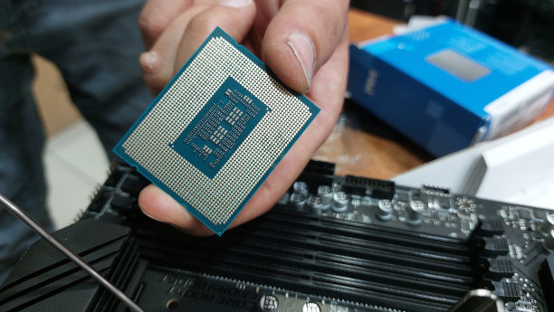台式电脑处理器，新一代CPU特写图片下载