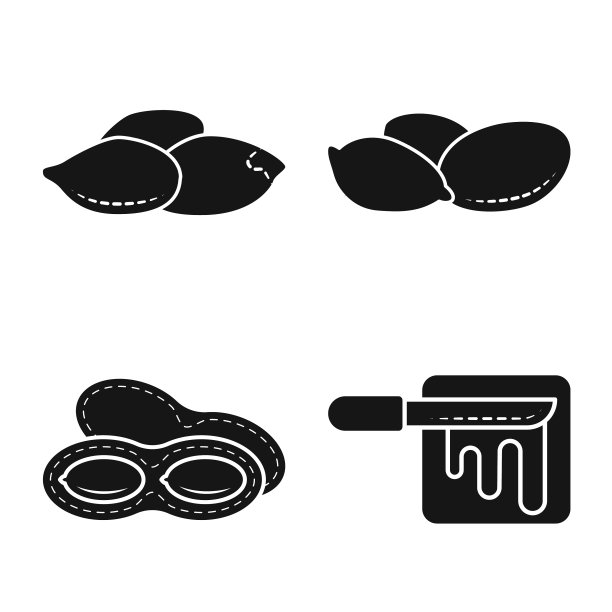 自然和种子符号设计套图片下载