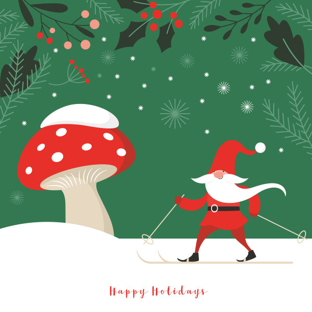 圣诞贺卡图片下载