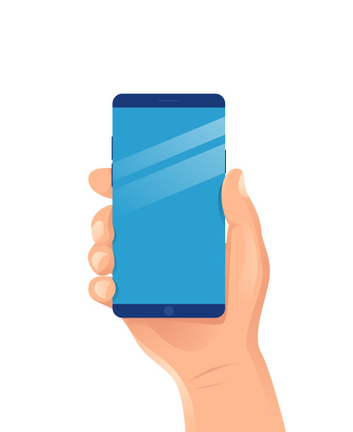 男人手拿智能手机图片下载