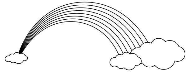 黑白涂鸦人物图片下载