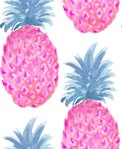 菠萝无缝模式图片下载