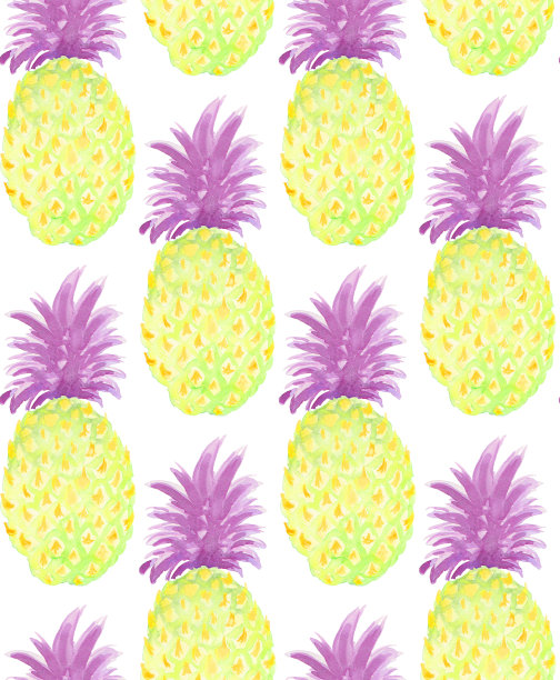 菠萝无缝模式图片下载