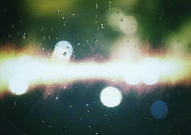 橙色射线的3D插图图片下载