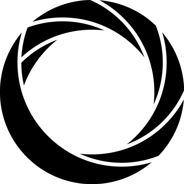 圆形抽象图形分割圆图标图片下载