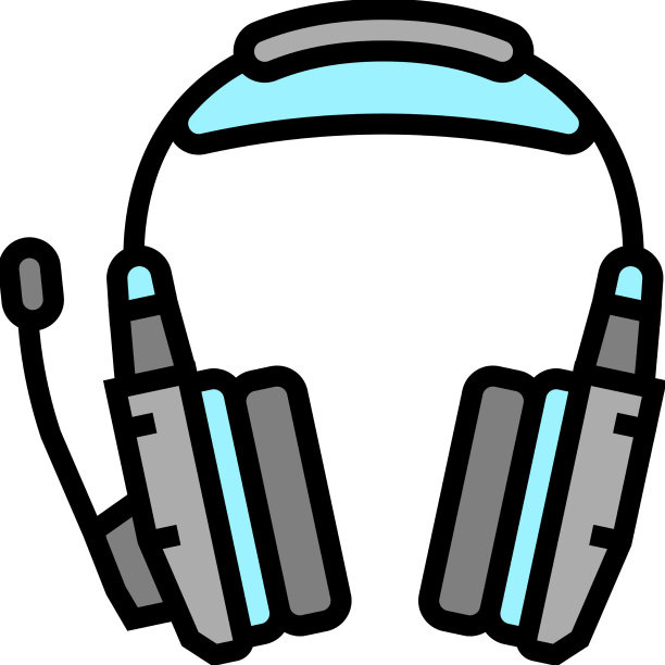 游戏耳机颜色图标图片下载