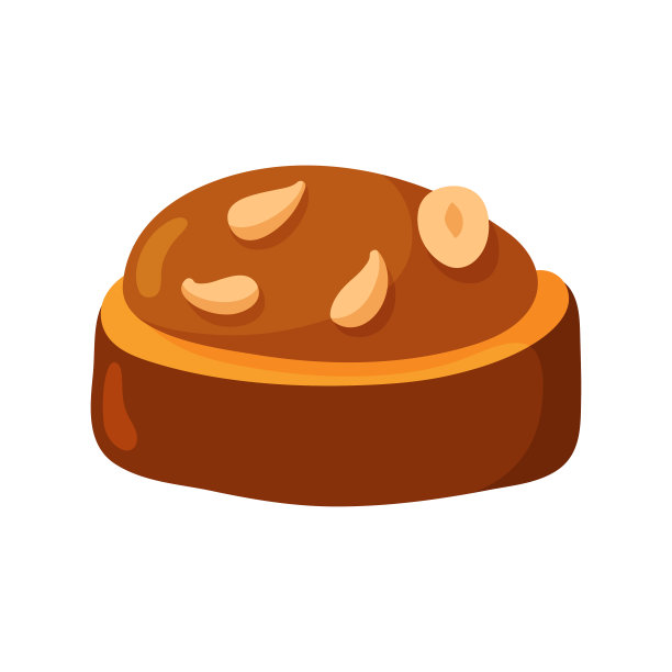 很平的蛋糕。菜单咖啡馆，小酒馆，餐厅，咖啡馆，面包店，标签，海报，横幅，传单和包装的设计草图元素。矢量彩色插图。图片下载