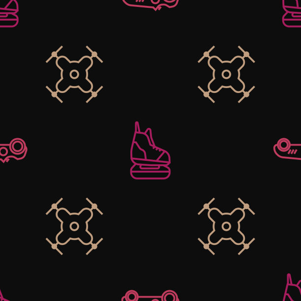 设定线的老式运动赛车无人机飞行图片下载