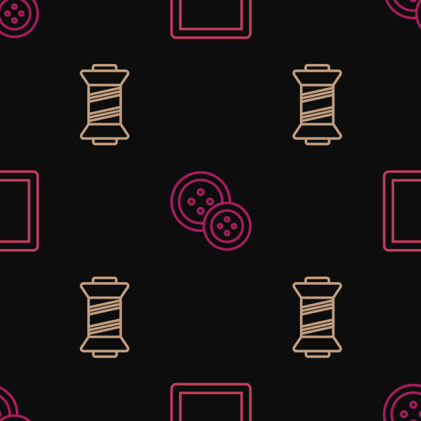 设置线缝纫模式线和按钮图片下载