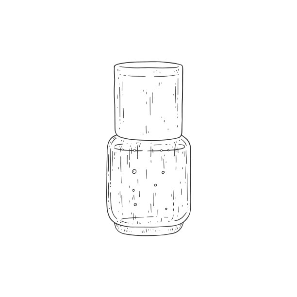 装有精油瓶塞的瓶子或罐子图片下载