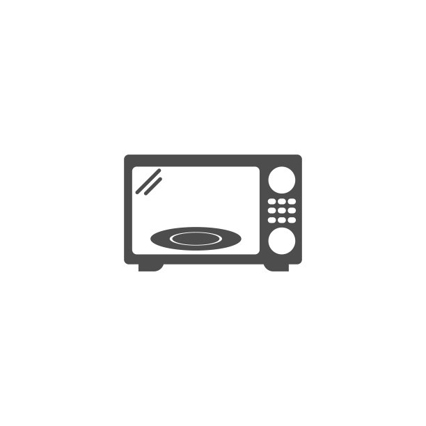 微波炉图标Logo设计模板图片下载