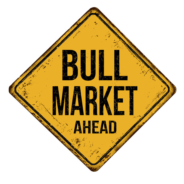 牛市复古生锈的金属标志图片下载