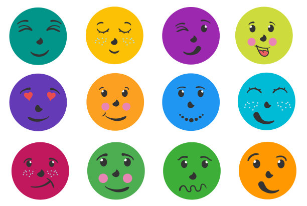 滑稽的脸微笑的雪人在手里画的涂鸦图片下载