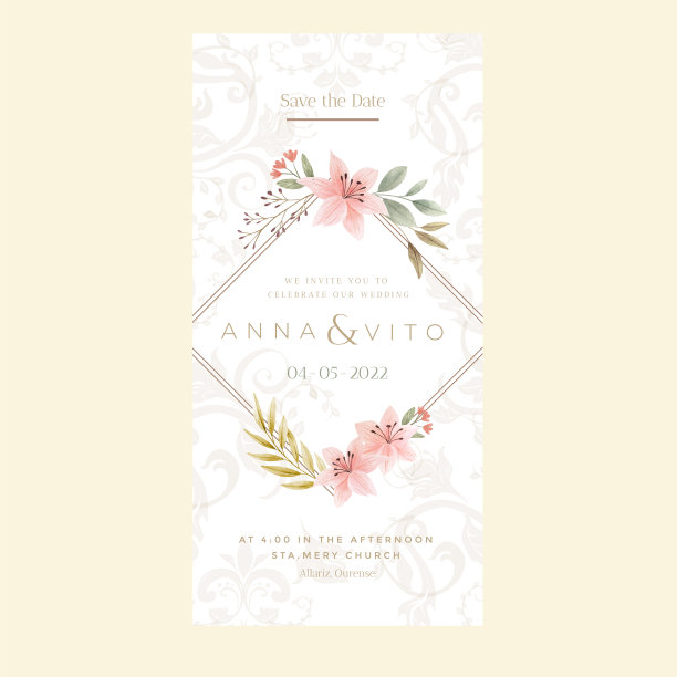 鲜花婚礼的instagram故事图片下载