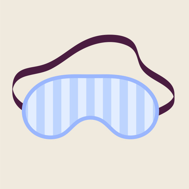 睡眠面膜护眼平面设计图片下载