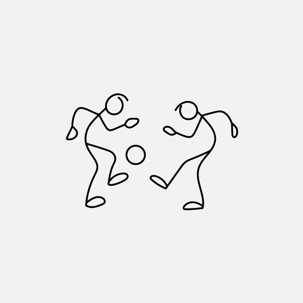 棒图足球运动员图片下载