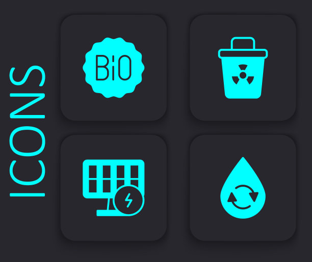 集回收清洁水旗生物感染图片下载