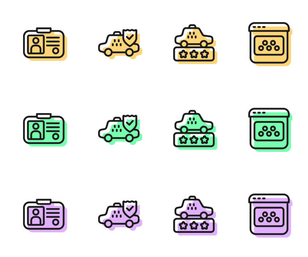 设置线路出租车服务等级驾驶证车图片下载