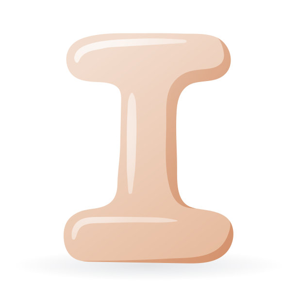 模板卡通字母I的英文字母表图片下载