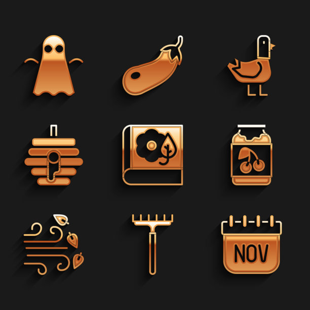 集植物标本馆园耙十一月历图片下载