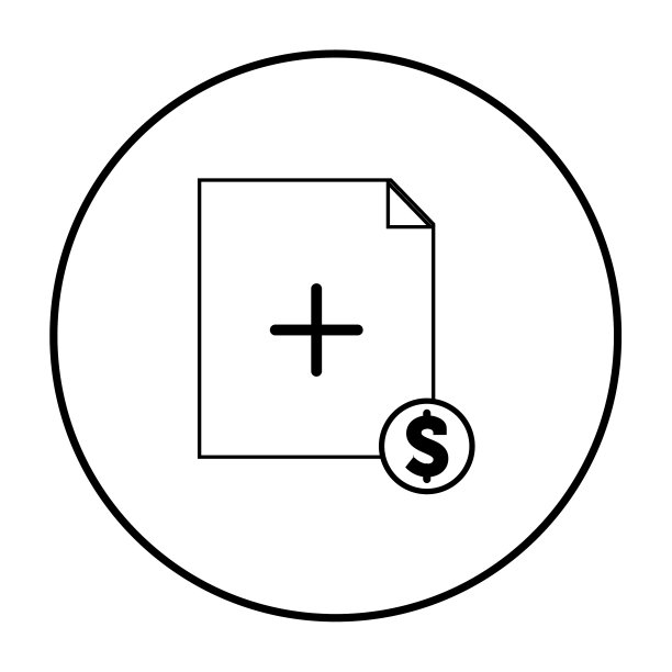 账单图标发票符号支付图标图片下载