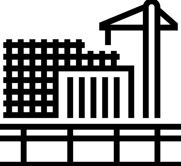 建筑施工线图标图片下载