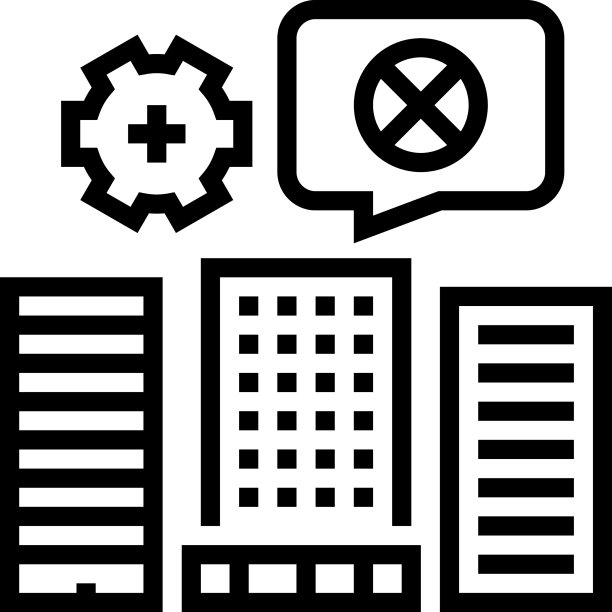 选择性外立面拆除线性图标图片下载