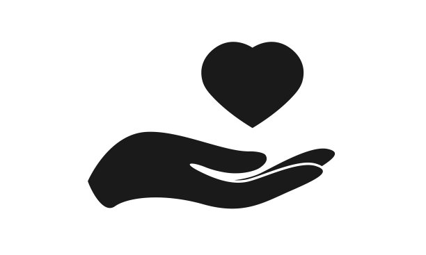 手握心图标图片下载