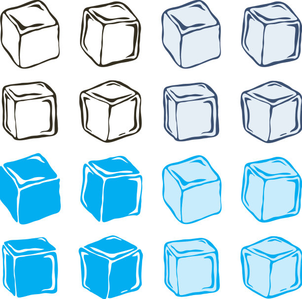 透明冰块图片下载