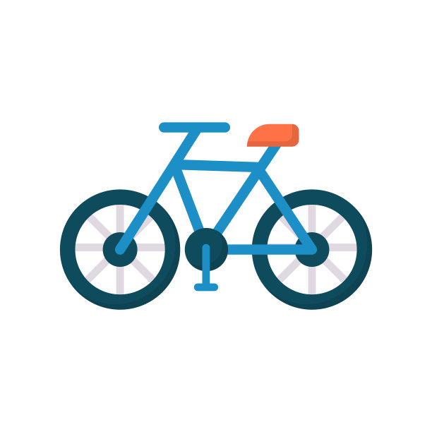 循环矢量平面图标网页孤立在白色背景EPS 10文件图片下载