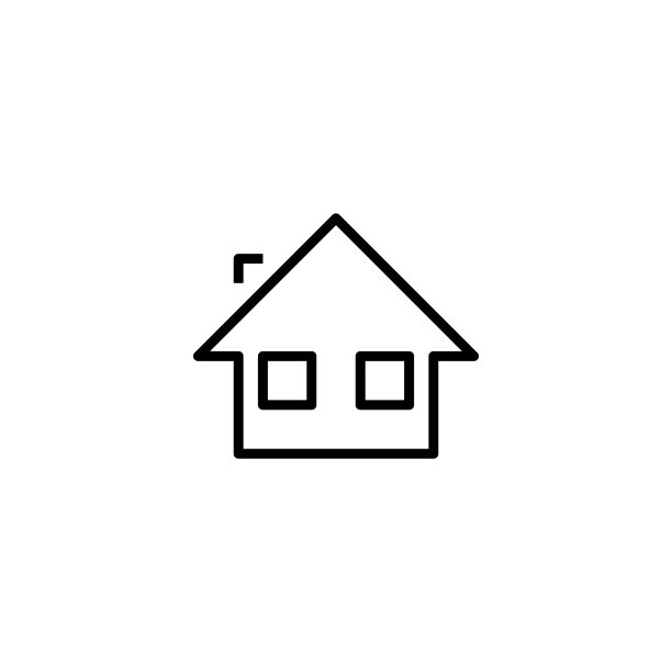 房屋logo符号图标图片下载