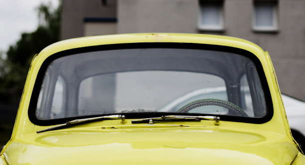 复古的黄色的车图片下载