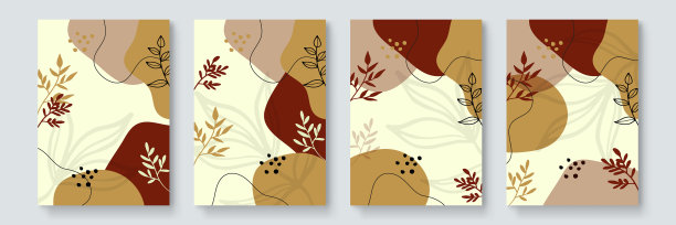 社交媒体故事和帖子模板设置图片下载