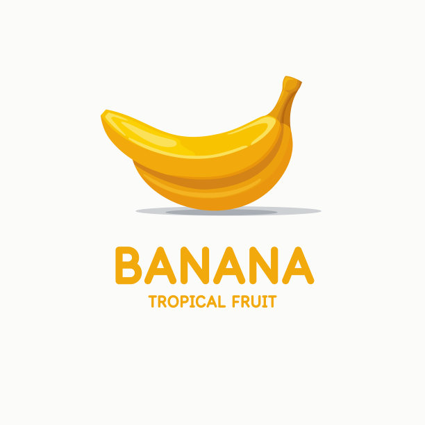 现代风格的香蕉图片下载