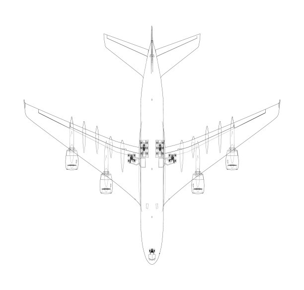 客机3d渲染图片下载